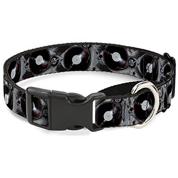 buckle-down turntables martingale dog collar
