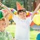 thumbnail image 3 of 10 Uds. Sombreros de dinosaurio para niños pequeños, sombreros de fiesta de cumpleaños de dibujos animados, sombreros de cono de papel para fiesta de dinosaurios, 3 of 5