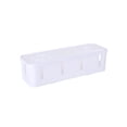 thumbnail image 1 of pitrice Household Power Electric Cable Outlet Portable Shockproof Dustproof Breathable Charging Cord Organizer Manager Storage Box White, 1 of 9