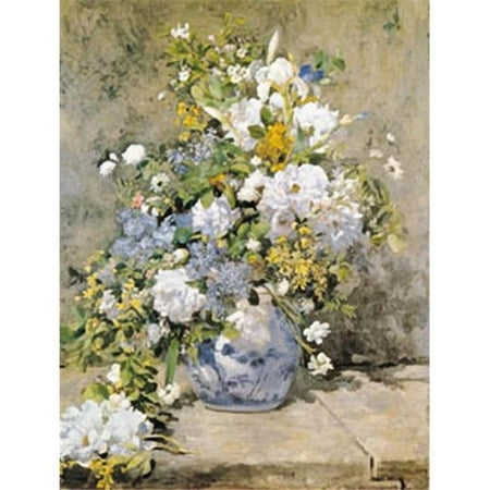 - Hot Stuff 2003-11x14-FL 11 x 14 in. Spring Bouquet Poster Print by Renoir