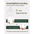 thumbnail image 6 of ChicSilver Sterling Silver Hoop Earrings for Women Hypoallergenic 30MM Small Silver Hoop Earrings Endless Hoop Earring, 6 of 8