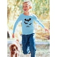thumbnail image 2 of Flying Bats Happy Halloween  Long Sleeve Toddler -Image by Shutterstock,  4 Toddler, 2 of 4