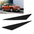 thumbnail image 4 of Headlamp Eyelid, Headlight Eyebrow Easy Installation 2pcs Black Protective For Cars, 4 of 8