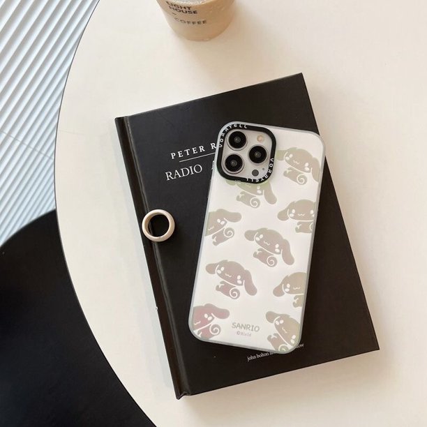 Sanrio Cinnamoroll Kuromi Pochacco funda de teléfono láser de lujo para iPhone 14 13 12 11 Pro Max 14 Pro, carcasa trasera suave anticaída Fivean unisex