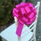 thumbnail image 2 of Envoltorio de regalo, etc. Juego de 6 lazos grandes de color rosa intenso de 23 cm de ancho, 2 of 6