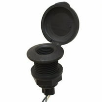 Perko Boat Plug-In Light Base 1049SPL003 | 3-Pin Black