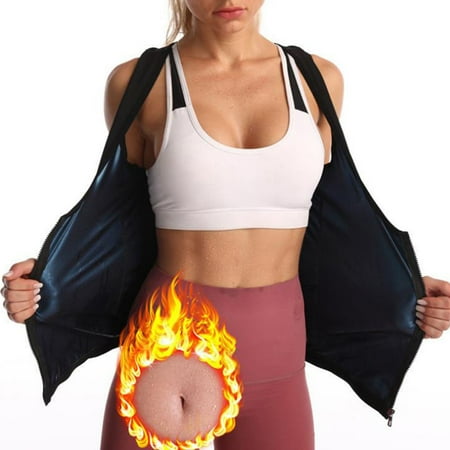 

IWRUHZY Women Sports Sweat Shapewear Chest Support Abdomen Body Shaper Vest Top