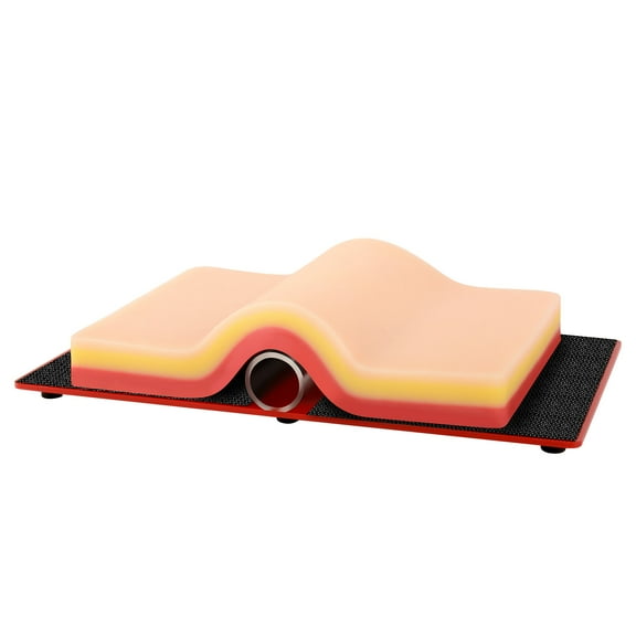 Skin-Like DIY Suture Pad with Hook&Loop Tissue Tension Device for Suture Practice and Training