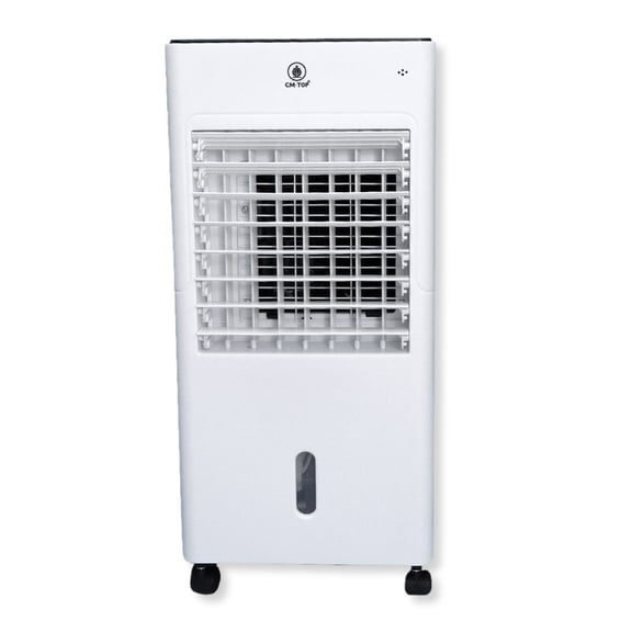 Enfriador de Aire, Aire acondicionado con 3 velocidades y control remoto, Ventilador con una potencia de 65w
