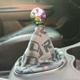 thumbnail image 6 of Car Gear Shift Collars Interior Accessories Racing Shifter  Boot Cover Bride Hyper Fabric Universal Manual Gear Shift Knob, 6 of 9