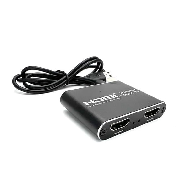 Sanoxy HDMI-PGTL-SPLT HDMI Active Splitter 1 x 2 Amplifier Supports 4K, 2K 3D 1080p