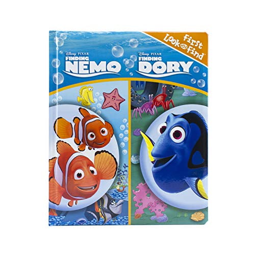 Pre-Owned Disney Pixar - Finding Nemo and Finding Dory - First Look and Find - PI Kids, 9781503707665, 1503707660, Paperback, Children's fiction edition
