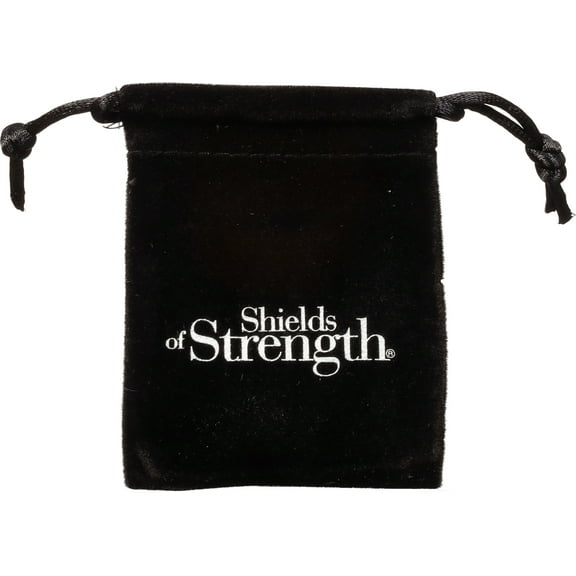 Men's Stainless Steel Psalm Cross Necklace- Psalm 91 by Shields of Strength