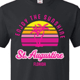 thumbnail image 4 of Inktastic Summer Enjoy the Sunshine St. Augustine Florida in Pink T-Shirt, 4 of 5
