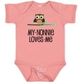 thumbnail image 3 of Inktastic My Nonnie Loves Me Grandchild Girls Baby Bodysuit, 3 of 5
