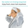 thumbnail image 2 of No Rinse Shampoo Cap (6 pcs) - Soft Shower Caps with Conditioner - Scentless Hair Wash and Care - Disposable, Waterless and Microwavable - Perfect for Post-Surgery, Elderly and Rehabilitation, 2 of 8