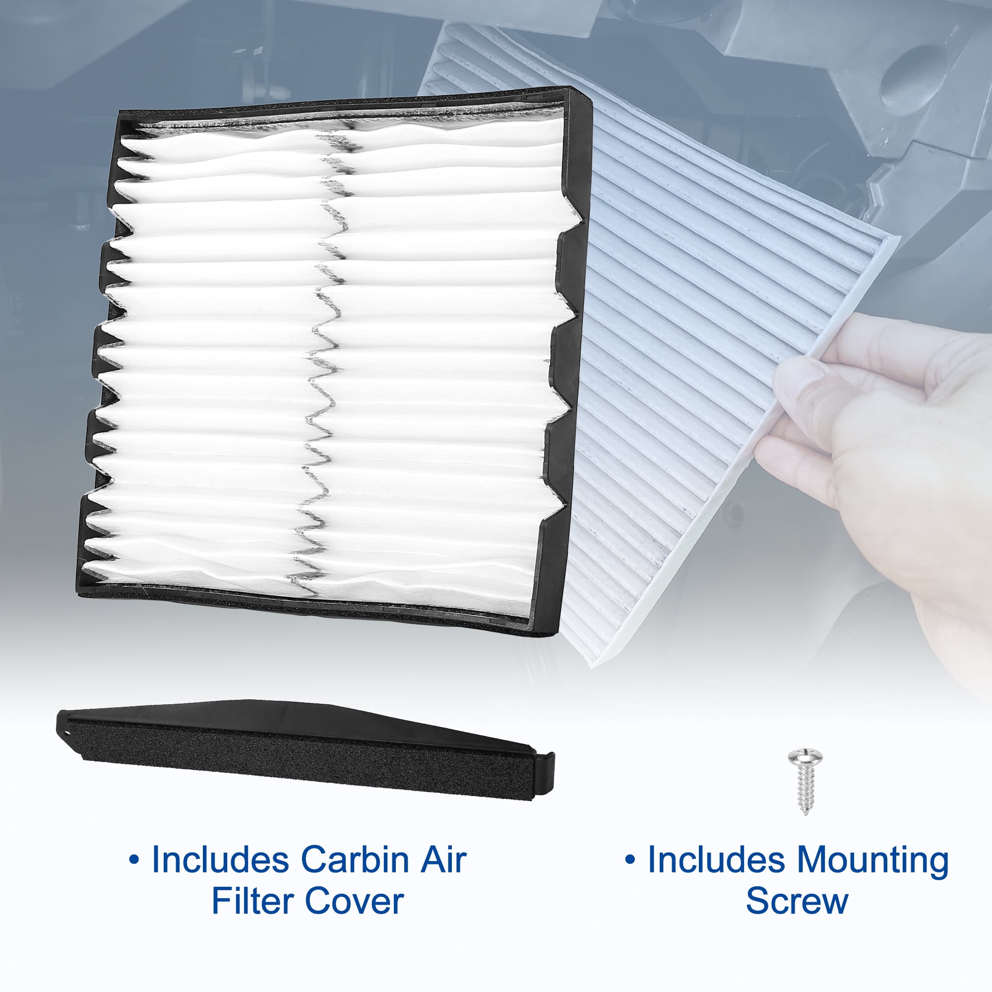 Unique Bargains 259-200 Car Cabin Air Filter for GMC Yukon Sierra 07-14 22759208