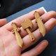 thumbnail image 5 of 2x10pcs Peach Wood Carved Crafts Pendants Jewelry Findings DIY Accessory perfecl Colgantes de espada de madera de melocotón, 5 of 8