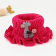 thumbnail image 4 of Daznico Warm Knitted Scarf with Lace for and Kids Winter Neck Warmer Cold Weather, 4 of 4