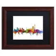 thumbnail image 2 of Trademark Fine Art "Johannesburg South Africa Skyline" Canvas Art by Michael Tompsett Black Matte, Wood Frame, 2 of 5