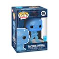 thumbnail image 1 of ¡Funko Pop! Serie de artistas: Marvel Infinity Saga - Capitán América Funko POP, 1 of 9