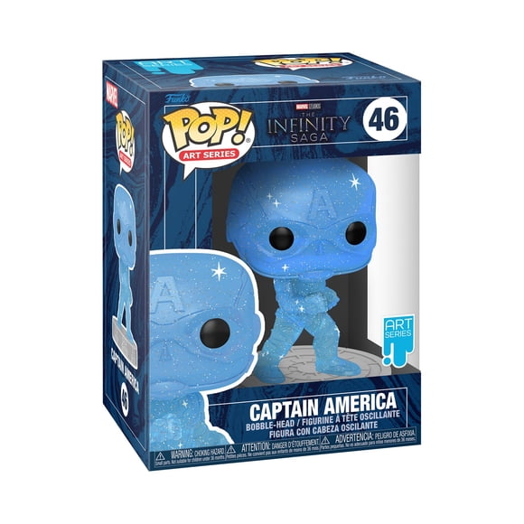 ¡Funko Pop! Serie de artistas: Marvel Infinity Saga - Capitán América Funko POP
