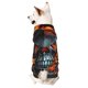 thumbnail image 1 of Fotbe Flame Metal Skull Sudadera con Estampado para Perros Pequeños – Suéter con Capucha para Mascotas, Tela Suave de Forro Polar con Bolsillo-X-Small, 1 of 7