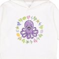 thumbnail image 3 of Inktastic Octopus Cute Girls Toddler Hoodie, 3 of 4
