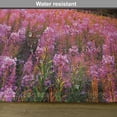thumbnail image 6 of Ambesonne Country Place Mats Set of 4, Spring Mountains Floral, Standard Size, Pink Blue, 6 of 6