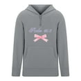 thumbnail image 6 of Tiijoy Little Girls Cute Hoodie Zipper Eyelets Hooded Sweatshirt, Sizes 5-6, 6 of 7