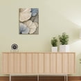 thumbnail image 4 of Abstract Floral Canvas Wall Art – Modern Neutral Flower Canvas Painting, Printed Botanical Wall Art, Minimalist Leaf Texture Artwork, 4 of 7
