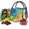 thumbnail image 3 of Balery Abstract Night Sky Tree Bolsa de Aislamiento Portátil – Bolsa de Almuerzo con Forro de Aluminio Mejorado, Funda Impermeable y Fácil de Limpiar para Picnic y Caja de Almuerzo, 3 of 6