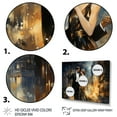 thumbnail image 3 of Designart "Gilded Paris The Roaring Twenties" Glam Floater Framed Canvas Print, 3 of 7