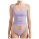 thumbnail image 1 of Camiseta sin mangas sexy con cuello cuadrado y espalda descubierta, tirantes ajustables, ropa de club, para mujer - XS-XL, 1 of 4