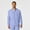 Ceil Blue, variant on W123 Men's Zip Front Warm Up Jacket, Caribbean Blue, L Womens