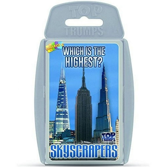 Skyscrapers Top Trumps Card Game offered by Distribution Solutions