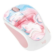 Logitech Design Wireless Mouse Limited Edition - USB Receiver, 12 months AA Battery Life, Portable & Lightweight, Easy Plug & Play with Broad Compatibility – Cotton Candy