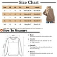thumbnail image 2 of DondPO Womens Tunic Tops，Womens Sweatshirt Crewneck Long Sleeve Shirts High Low Tops Curved Hem Women Sweatshirts No Hood，Womens Fall Tops，Tops for Women Trendy Pink S Clearance！, 2 of 4