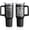 Dad tumbler-01, variant on Father Day Gifts for Dad, Best Dad Ever Tumbler with Handle and Lid Straw 40oz, Papa Daddy Stainless Steel Laser Tumblers Cup, Father''s Day Present for Him (1 PC)