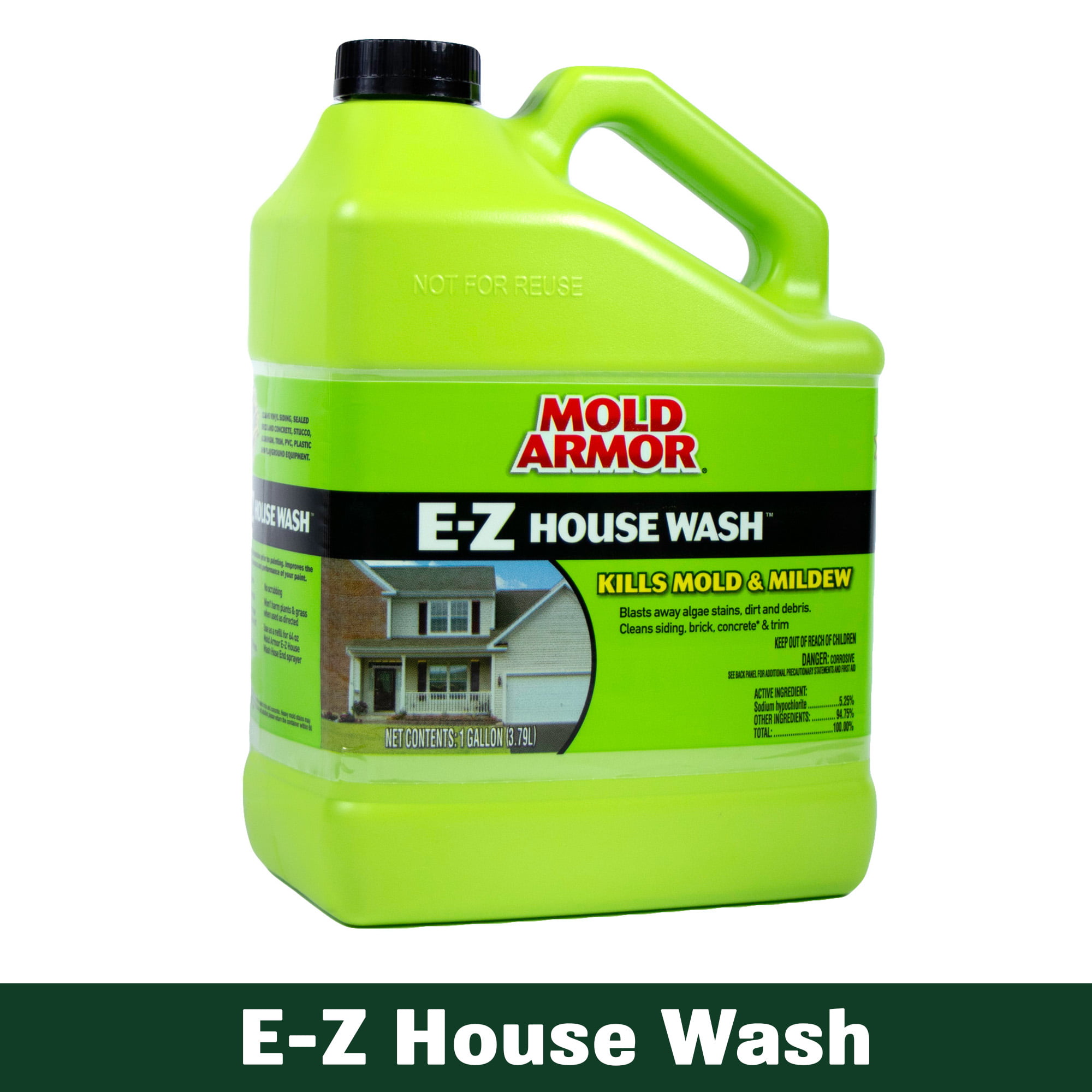 MOLD ARMOR EZ House Wash Mold and Mildew Cleaner 1 Gallon