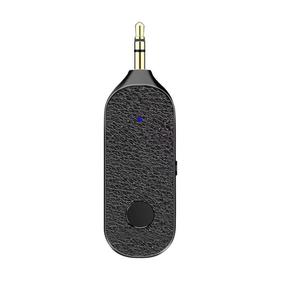EIGTHTAIL Récepteur Bluetooth 5.1 Adaptateur Audio 3.5mm aux Émetteur Sans Fil Microphone Mains Libres pour Voiture