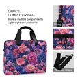 thumbnail image 4 of FORMRS 16" Laptop Bag Carrying Sleeve Case with Handle Travel Shoulder Briefcase, Vibrant Art Flowers, 4 of 8