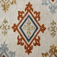 thumbnail image 7 of LR Home Floral Border Mosaic Area Rug, 7 ft. x 9 ft., Cream / Metallic, 7 of 7