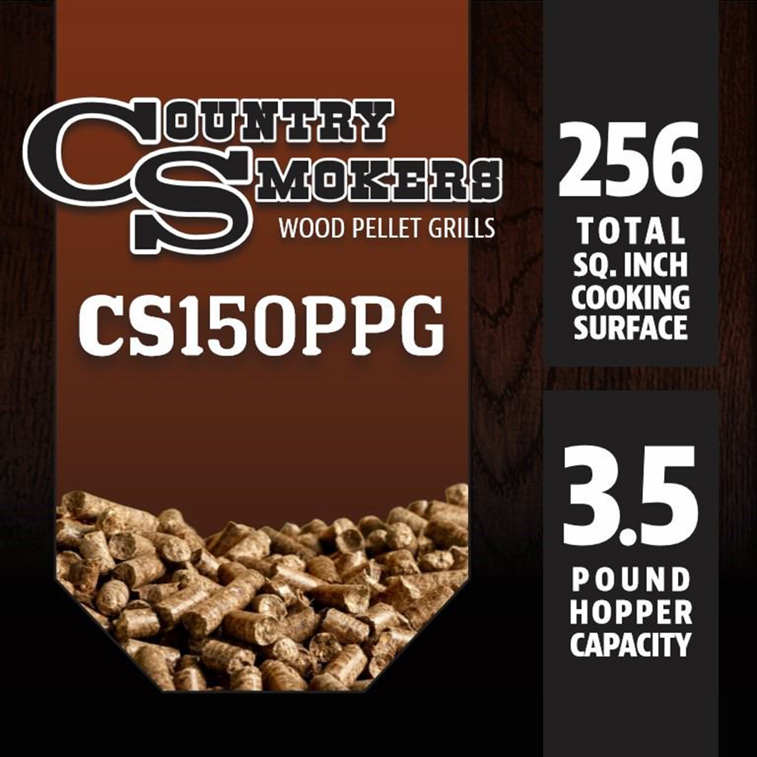 Country Smokers 21 sq ft Pellet Grill - image 7 of 7