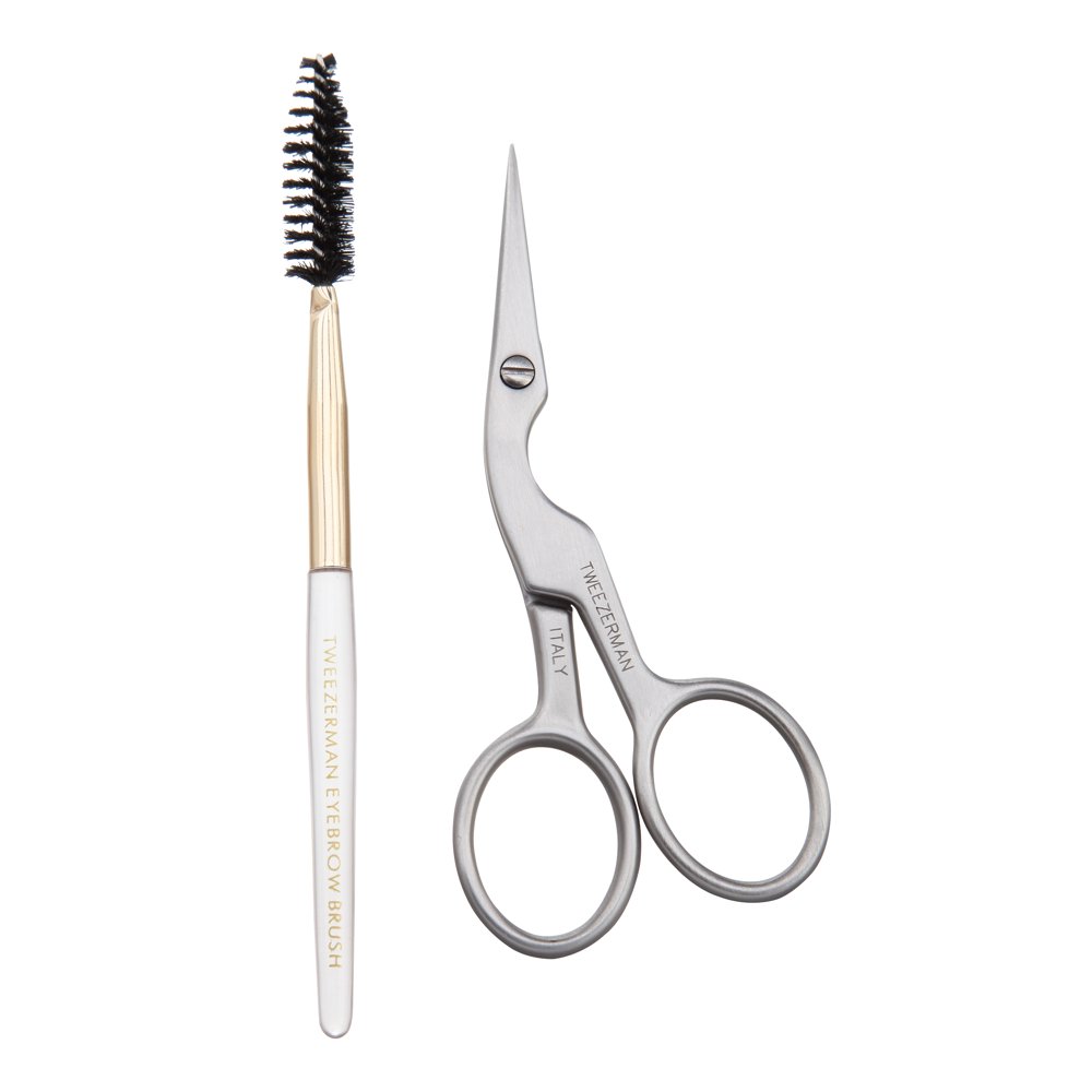 Tweezerman Tweezerman Eyebrow Shaping Scissors & Eyebrow Brush