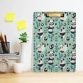 thumbnail image 6 of Coolnut Panda Acrylic Clipboard with Low Profile Gold Metal Clip Standard A4 Letter Size Decorative Clipboards for Office,Jobsite,Medical,School, 6 of 7