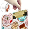 thumbnail image 4 of Coolnut Ice Cream Clipboard A4 Standard Size Decorative Clipboard with Low Profile Metal Clip for Students Men Women Classroom and Office Gifts, 4 of 7