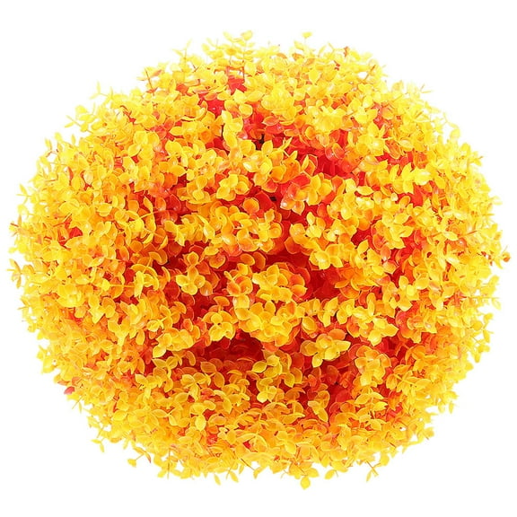 DRAFIDEEP 1Set Realistic Artificial Topiary Ball for Backyard Balcony Family Parties Weddings Christmas 11.8In