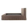 thumbnail image 5 of Moe's Home Collection Maren King Bed Brown Fabric Beds, 5 of 6