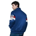 thumbnail image 2 of Men's Starter Royal New York Giants Triple Option Satin Varsity Vintage Logo Full-Snap Jacket, 2 of 2